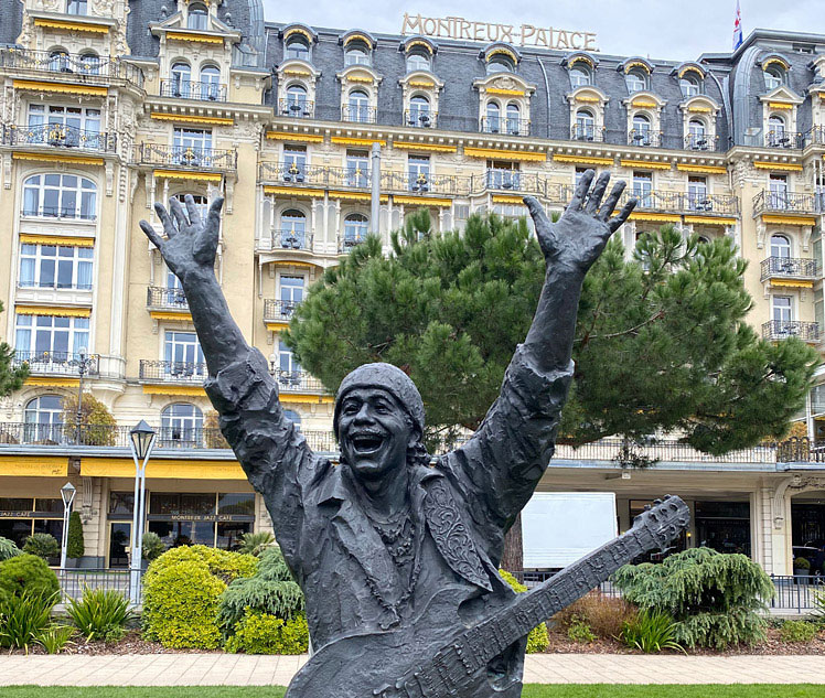 Denkmal Carlos Santana